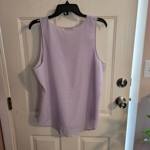 Van Heusen Light Purple Sleeveless Tank Top